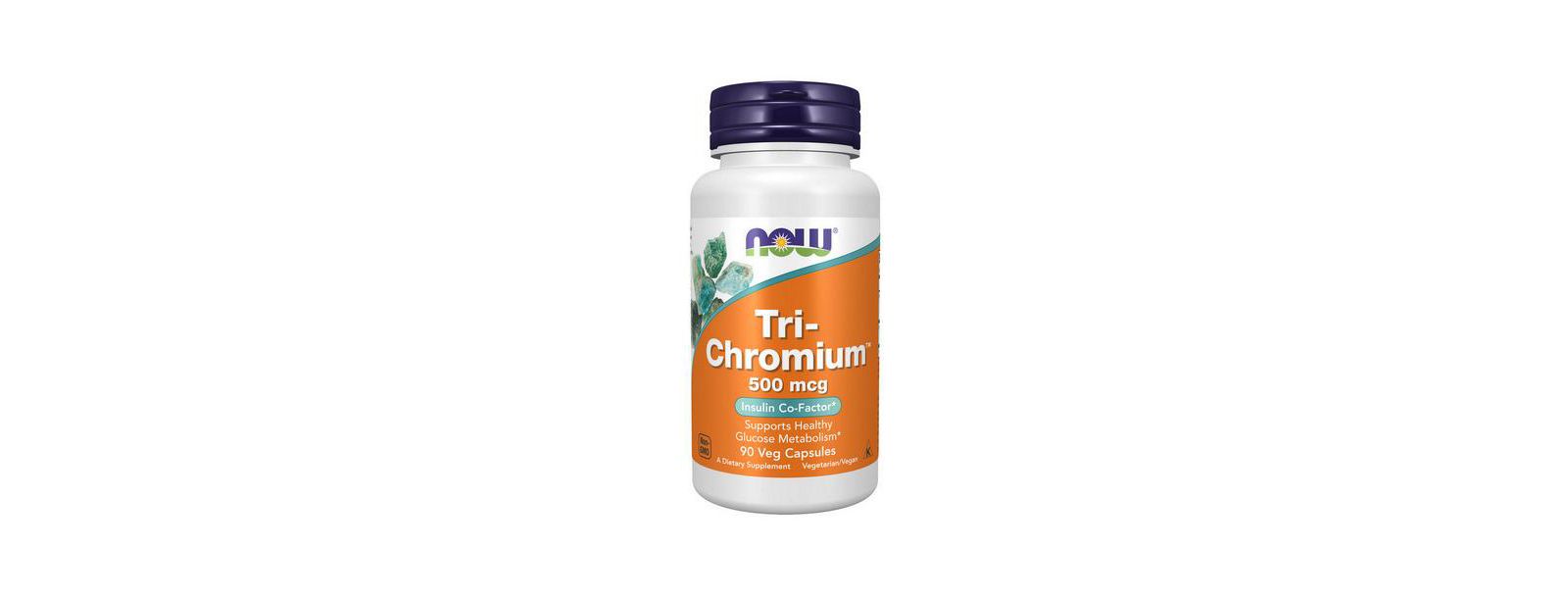 Добавка Now Foods Tri-Chromium 500 mcg 90 Veg Caps