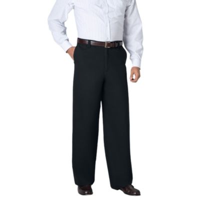 KingSize Мужские брюки Wide Leg с эластичным поясом, без складок