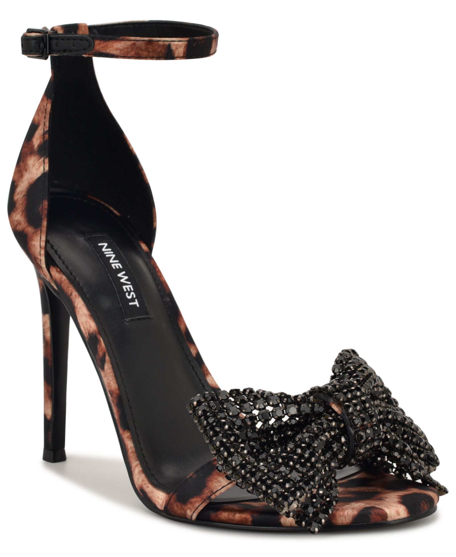 Nine West Женские босоножки Tansie Embellished с высоким каблуком