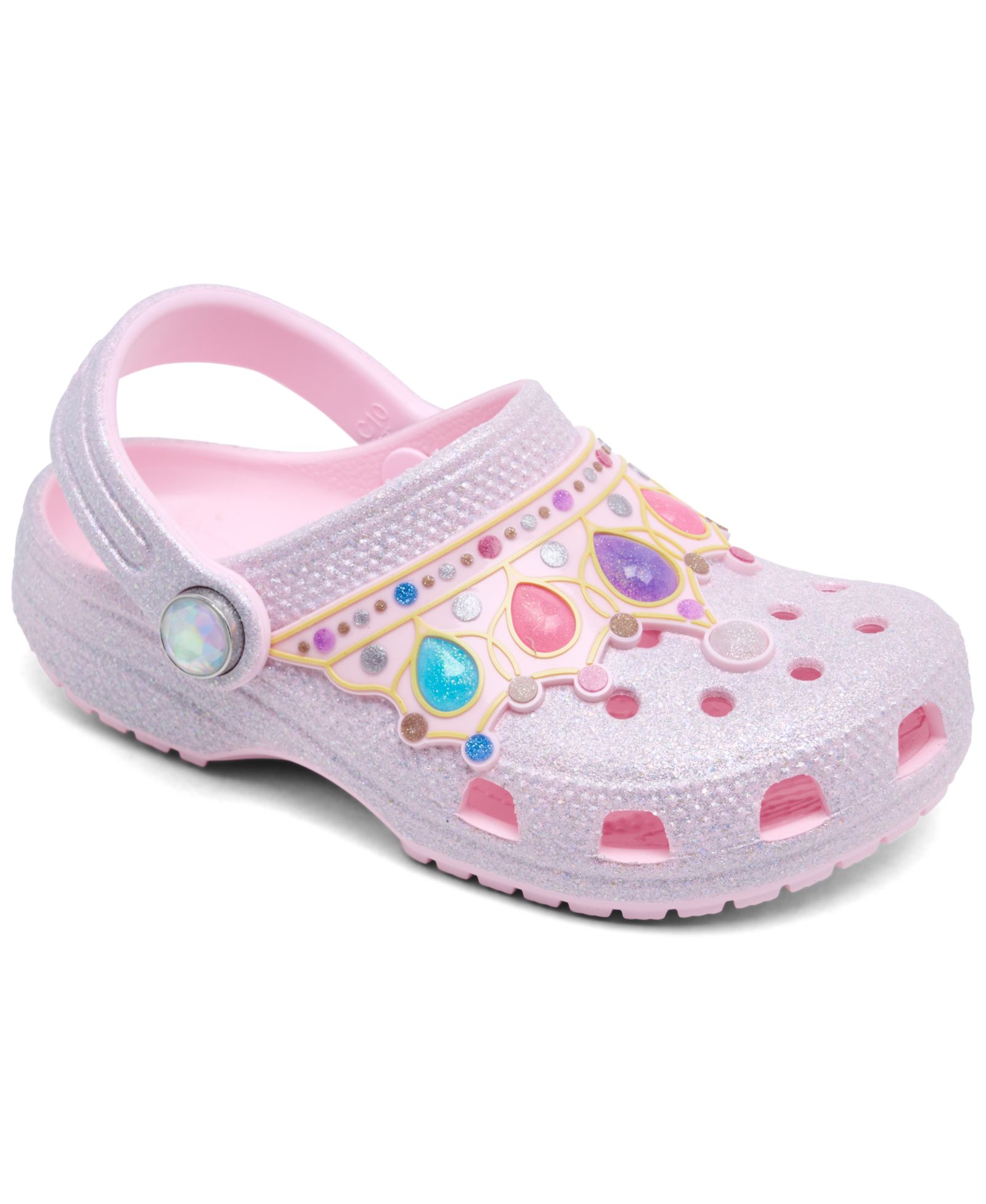 Crocs Toddler Girls I Am Princess Glitter Clogs from Finish Line