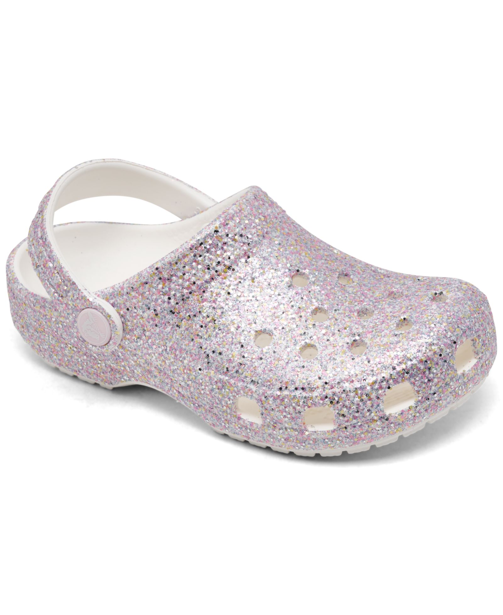 Детские сандалии Crocs Little Girls Glitter Classic Clogs