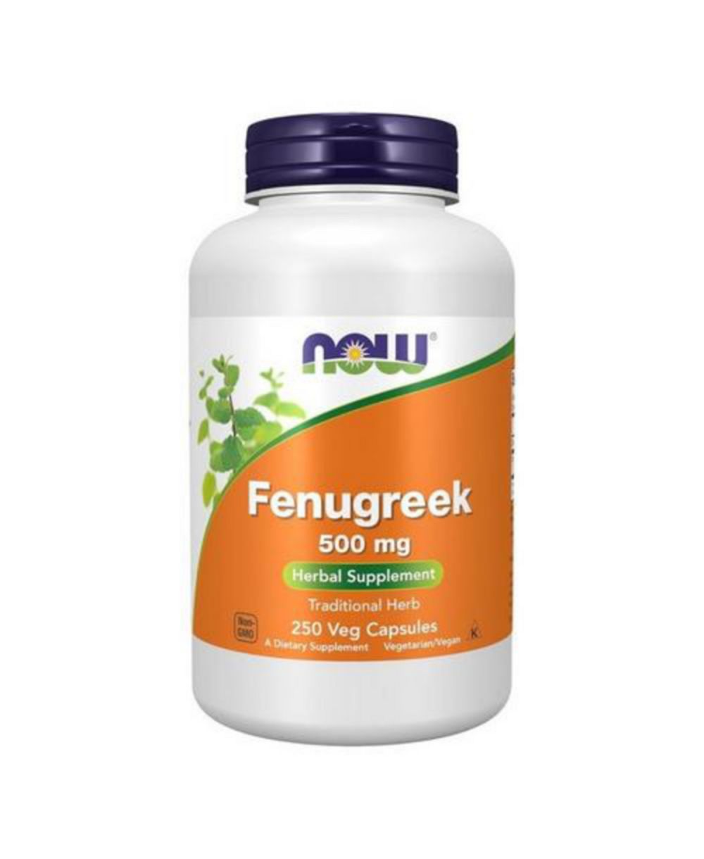 Now Foods пажитник, 500 mg, 250 вегетарианских капсул