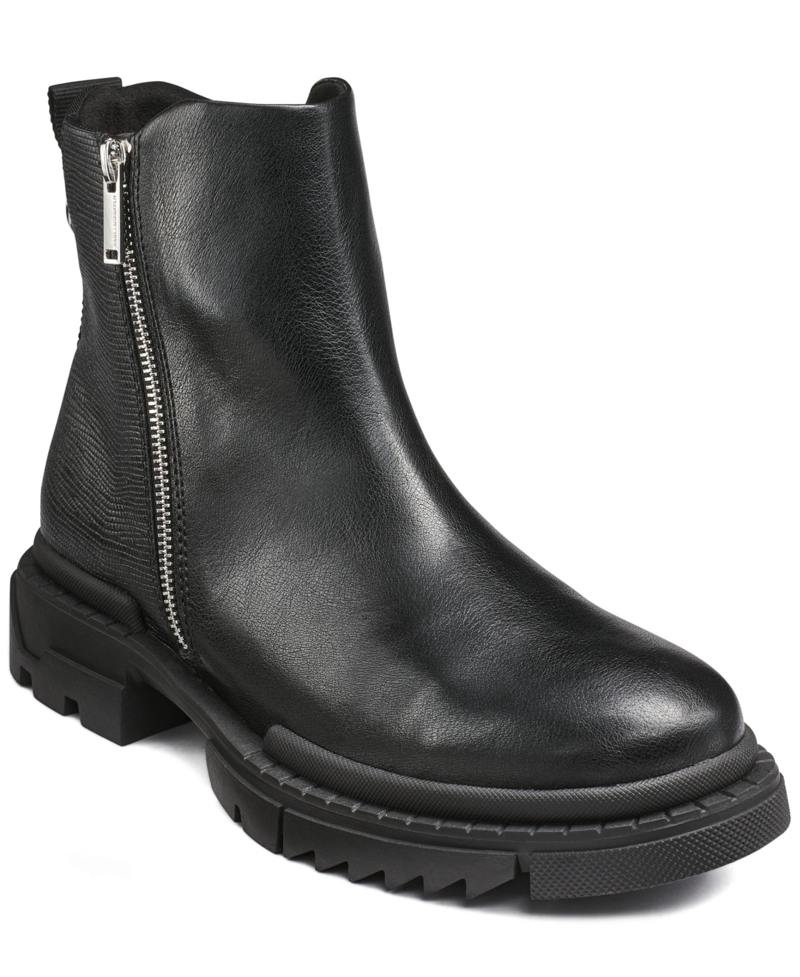 KARL LAGERFELD PARIS Men's Quinn - Side Zip Boot
