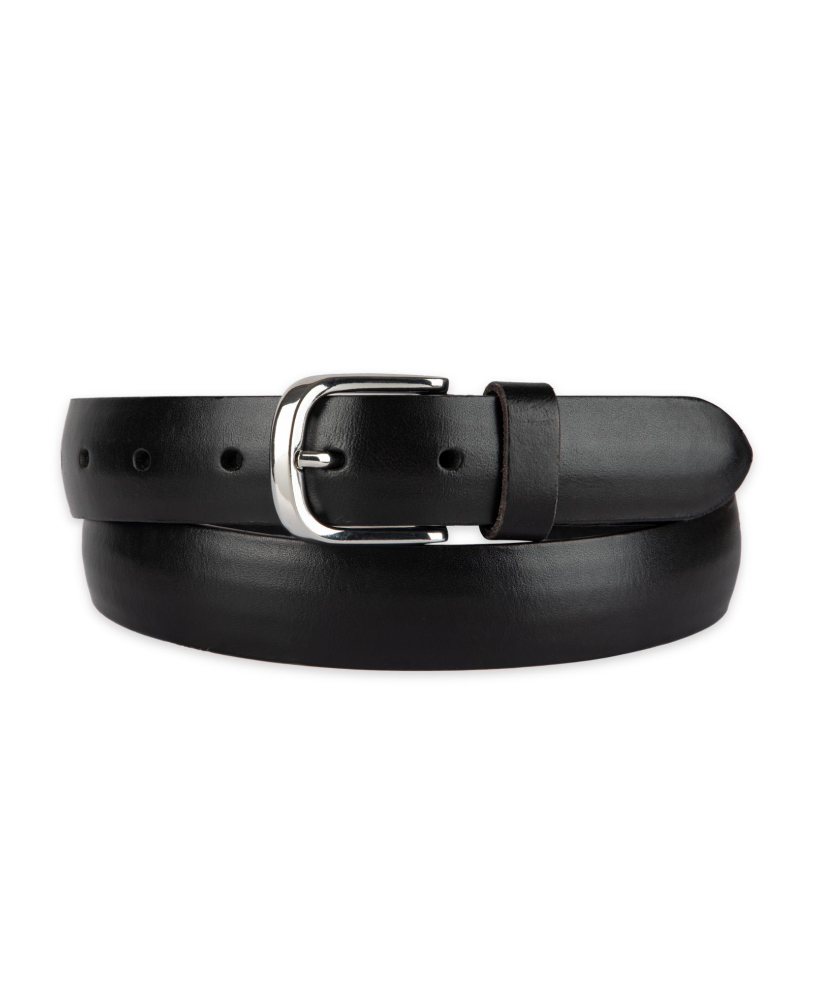 Club Room Luxury Classic Feathered Edge Leather Dress Belt, Macy's Exclusive