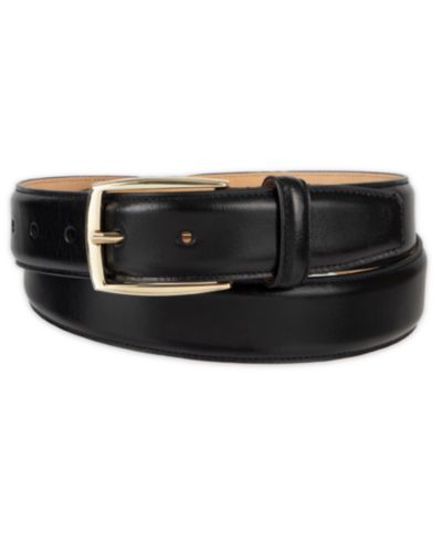 Club Room Men's Luxury Pebbled Leather Belt, Macy's Exclusive