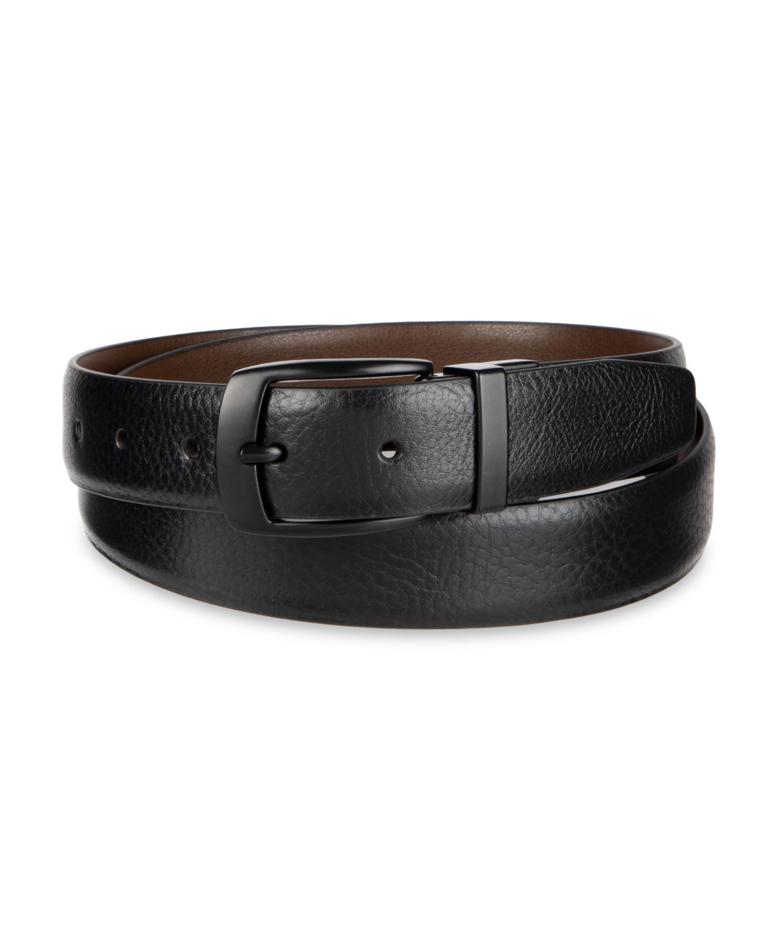 Alfani Men's Reversible Textured Leather  Belt, Macy's Exclusive