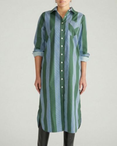 Green/blue directional stripe