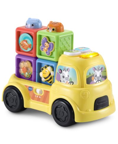 Vtech Beep & Go Blocks 5-Piece Interactive Building Set, Ages 6 Months+
