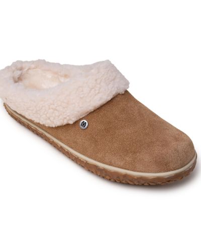 Женские тапочки Minnetonka Spruce Suede Berber Lined