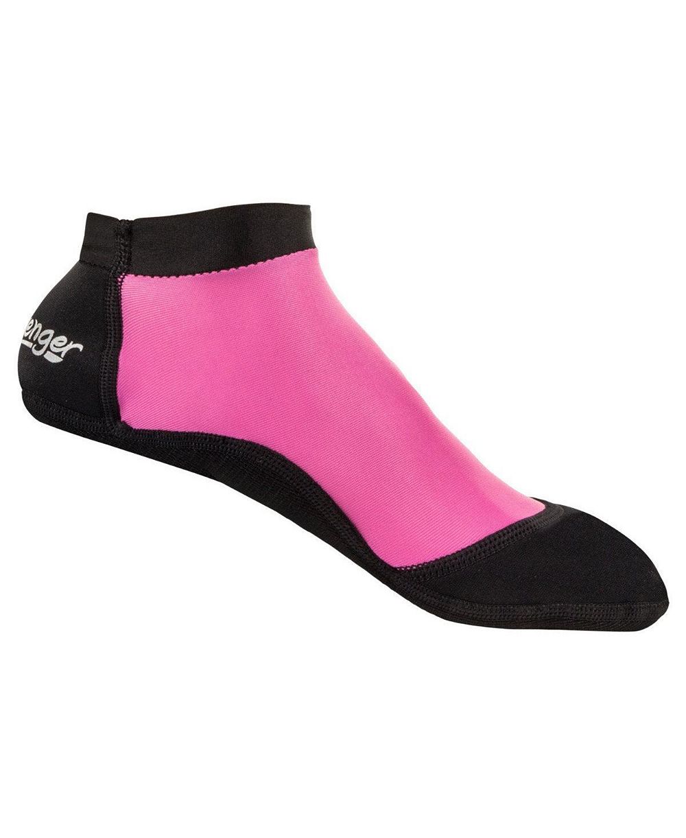 Seavenger SeaSnug Low Cut Beach Socks for All Beach and Sand Activities - Geometric Palm / M