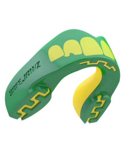 Защита для рта SafeJawz EXTRO Dual Layer Premium с кейсом для баскетбола, лакросса, футбола, MMA, хоккея и борьбы