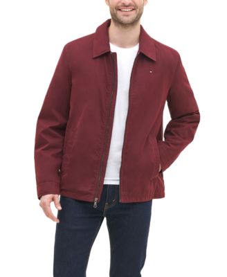 Мужская куртка Tommy Hilfiger Classic Front-Zip Filled Micro-Twill