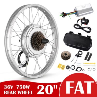 Комплект для переделки электровелосипеда Yescom 750W 36V для 20" заднего колеса