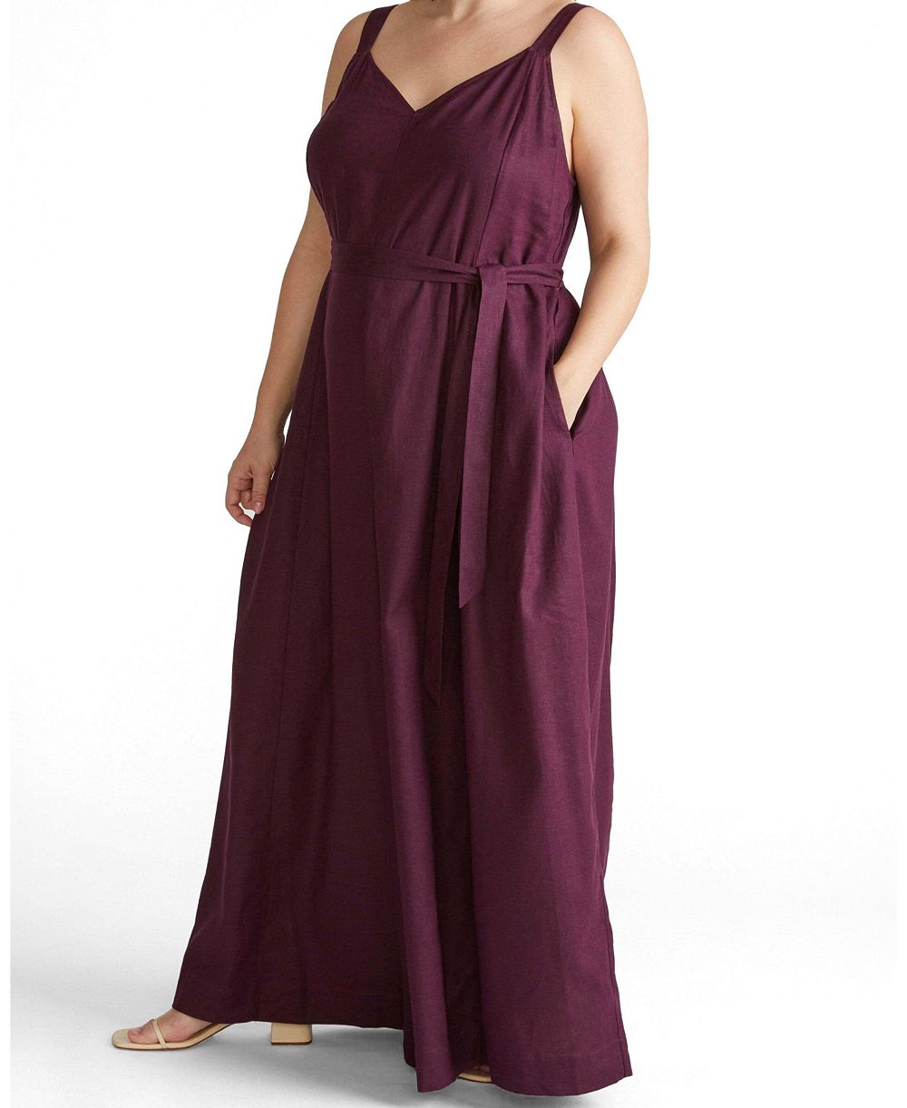 Universal Standard комбинезон Promenade из льна, Plus Size