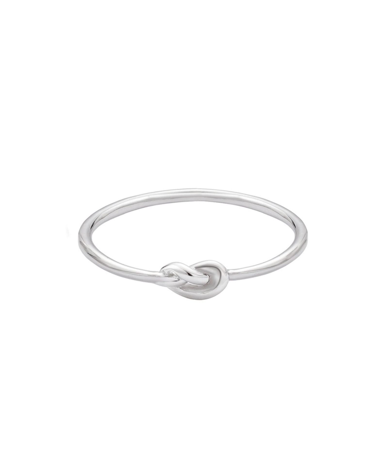 Adornia Fine изящное кольцо с узлом,.925 Sterling Silver