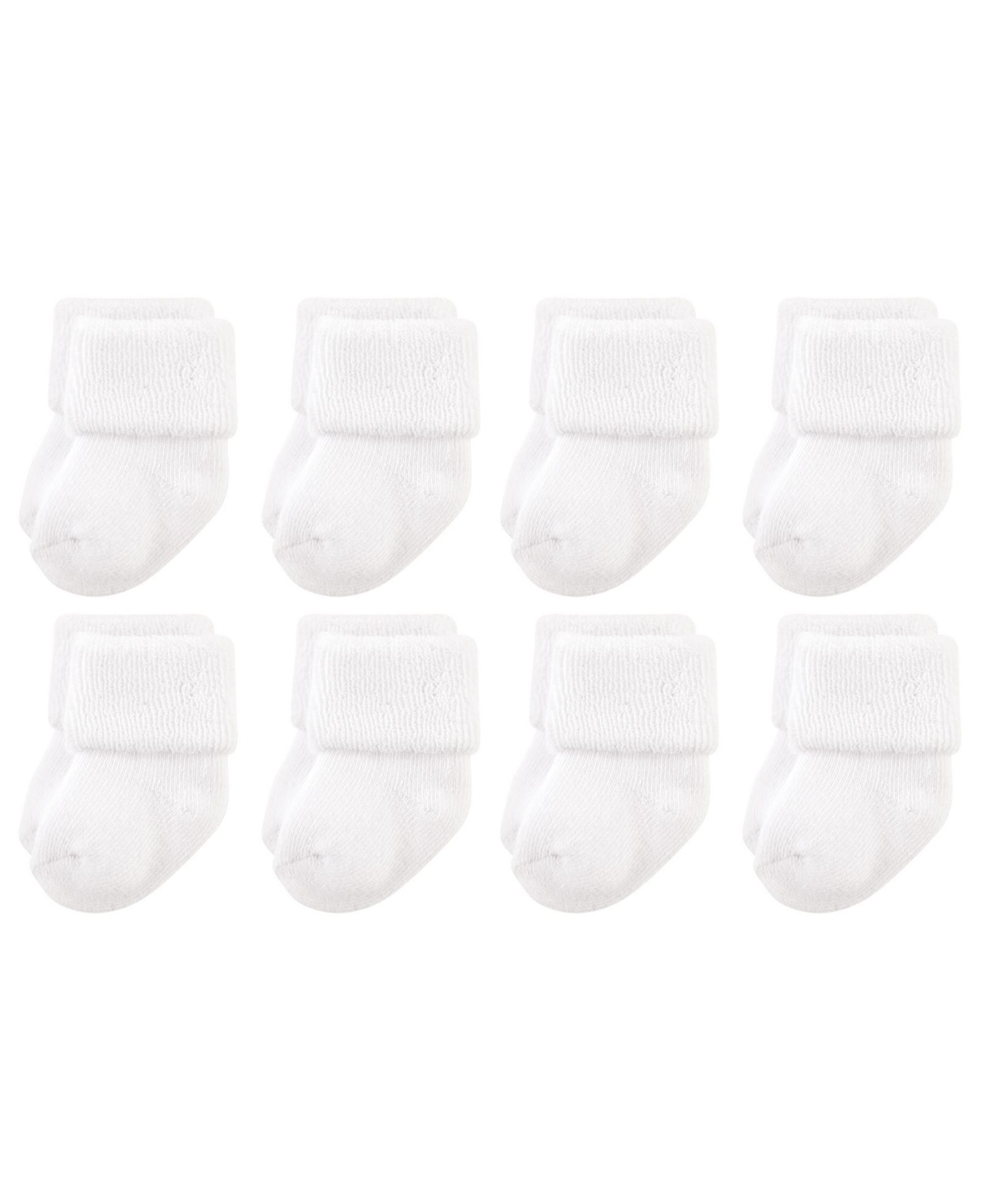 Luvable Friends Soft Terry Knit Footwear