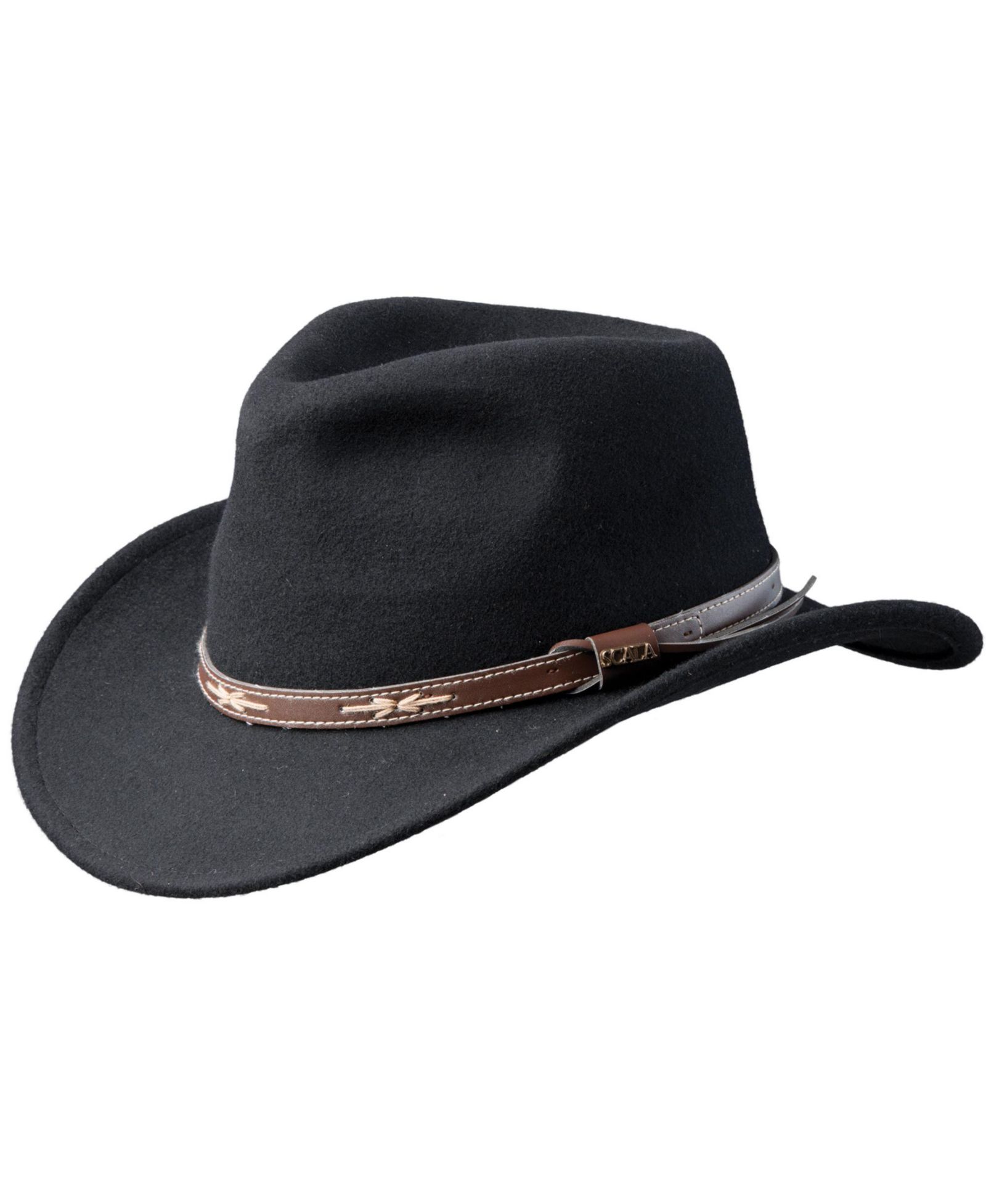 Шляпа Scala Men's Wool Felt Outback