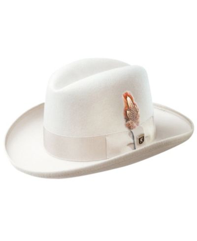 Мужская шляпа Stacy Adams Wool Homburg