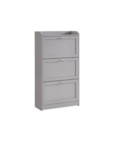 Шкаф для обуви SONGMICS HOME с 3 откидными ящиками, Dove Gray