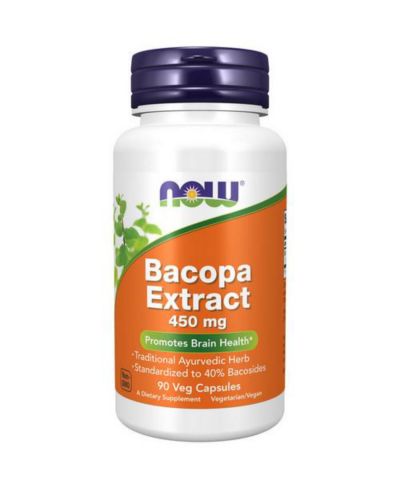 Now Foods Bacopa Extract ,450mg ,90 Veg Caps