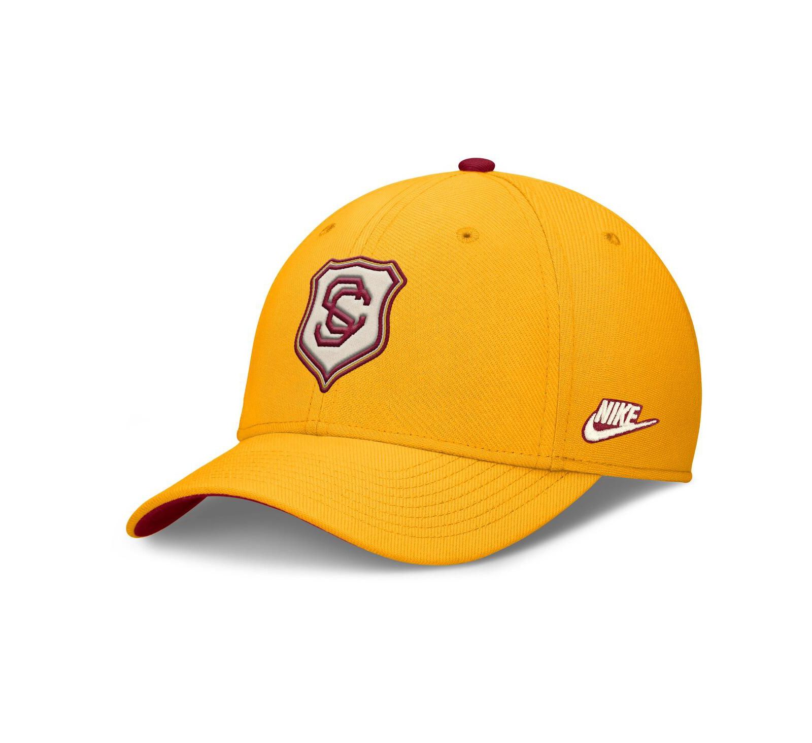 Мужская кепка Nike Gold USC Trojans Legacy Rise Performance Flex