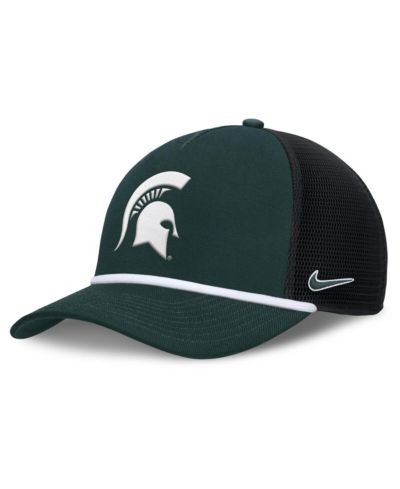 Nike Men's Green Michigan State Spartans Rise Primetime Trucker Adjustable Hat