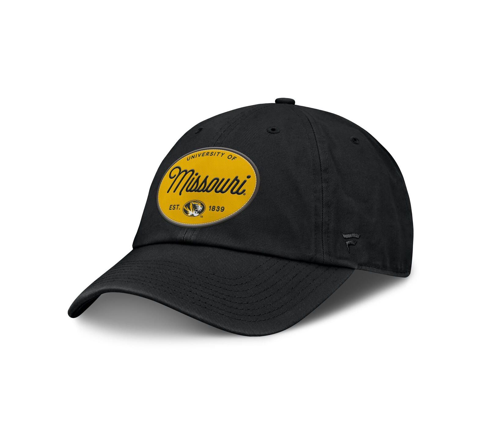Женская кепка Fanatics Black Missouri Tigers с регулируемым размером
