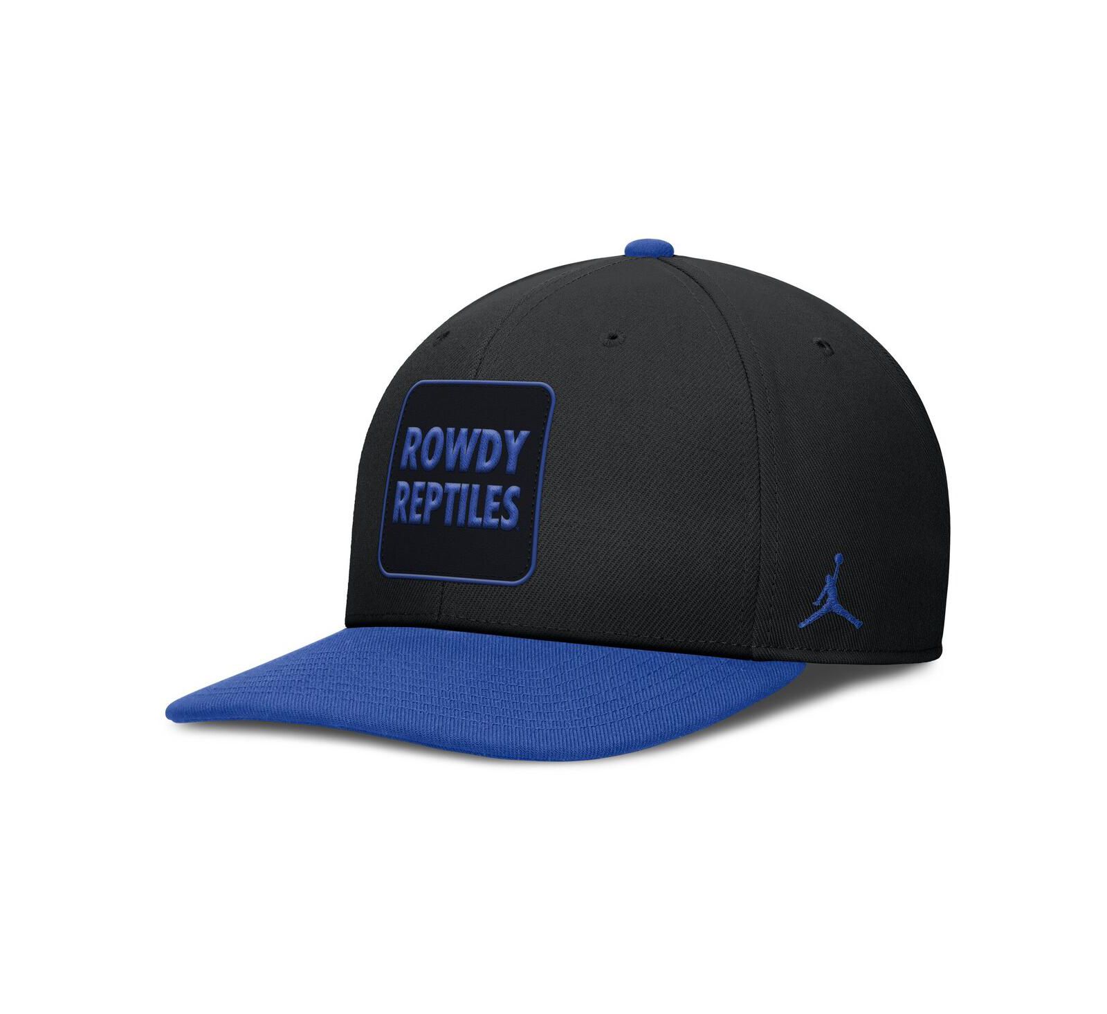 Мужская кепка Jordan Black/Royal Florida Gators 2025 Sideline Campus Pro Local Snapback