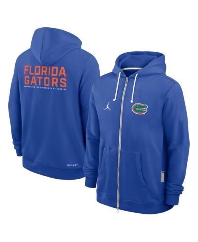 Мужское худи Jordan Royal Florida Gators 2025 Sideline Performance Full-Zip