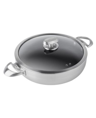 SCANPAN Aluminum 4-Quart Covered Chef Pan