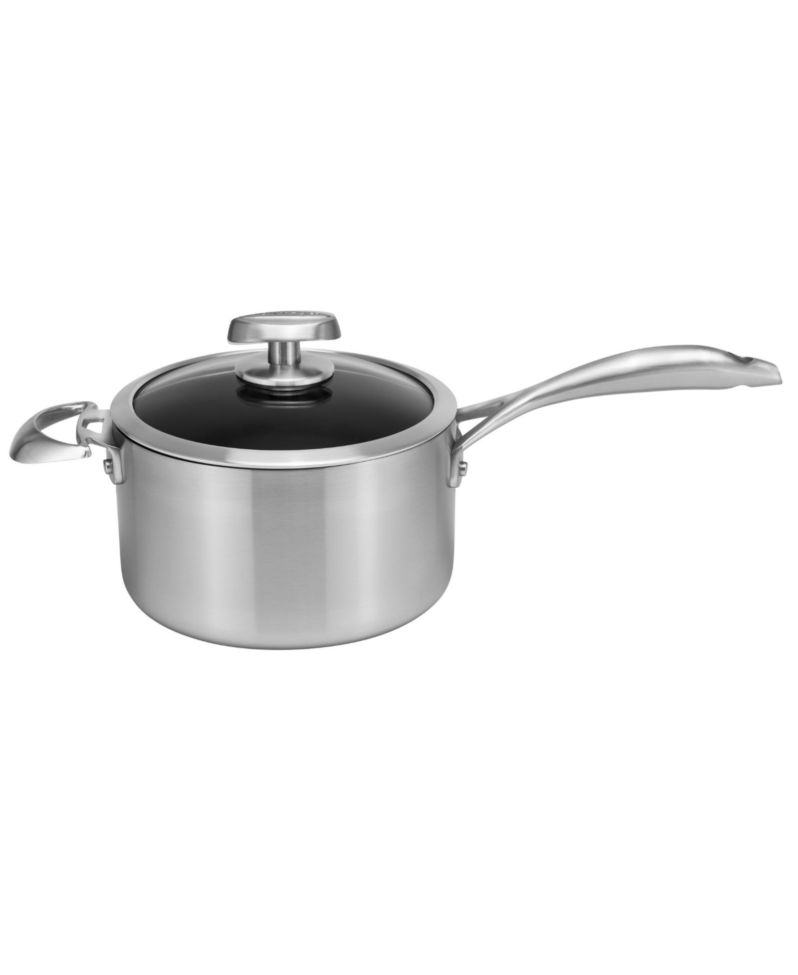 SCANPAN Aluminum 4-Quart Covered Saucepan