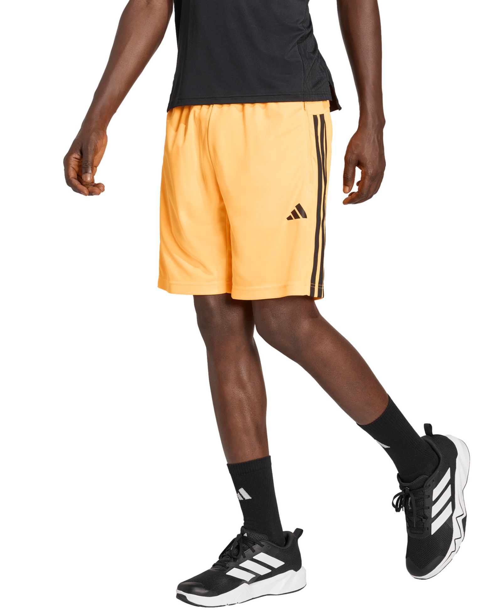 adidas Men's Workout Essentials Three-Stripes Train Shorts