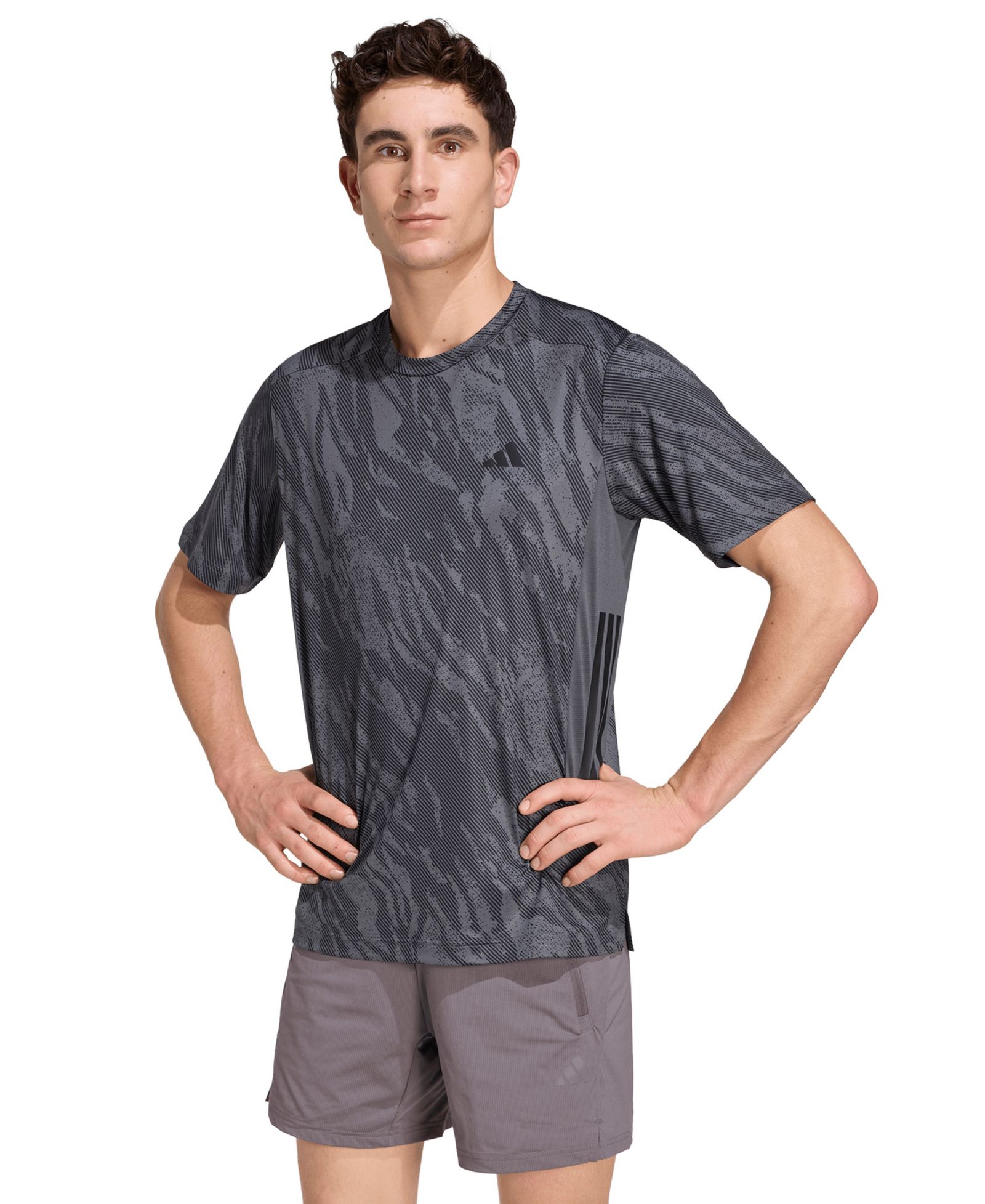 adidas Men's Cool Intensity Workout Short-Sleeve T-Shirt