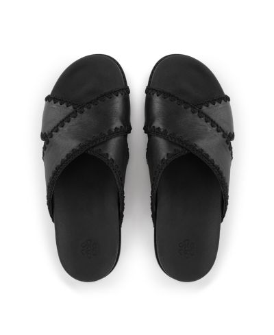 The Sak Womens Penelope Leather Sandal