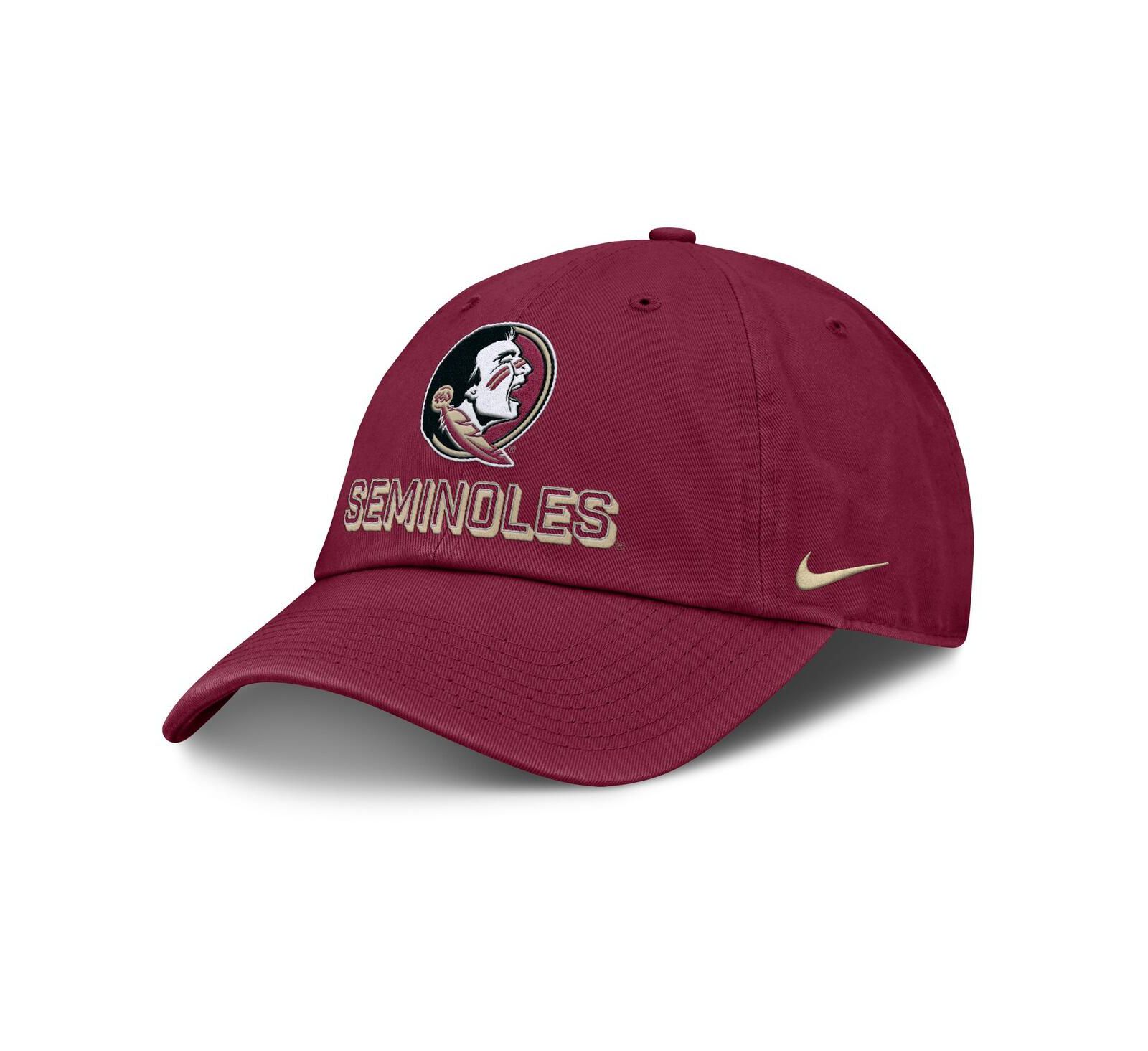 Nike Мужская бейсболка Florida State Seminoles 2025 On-Field Club Adjustable