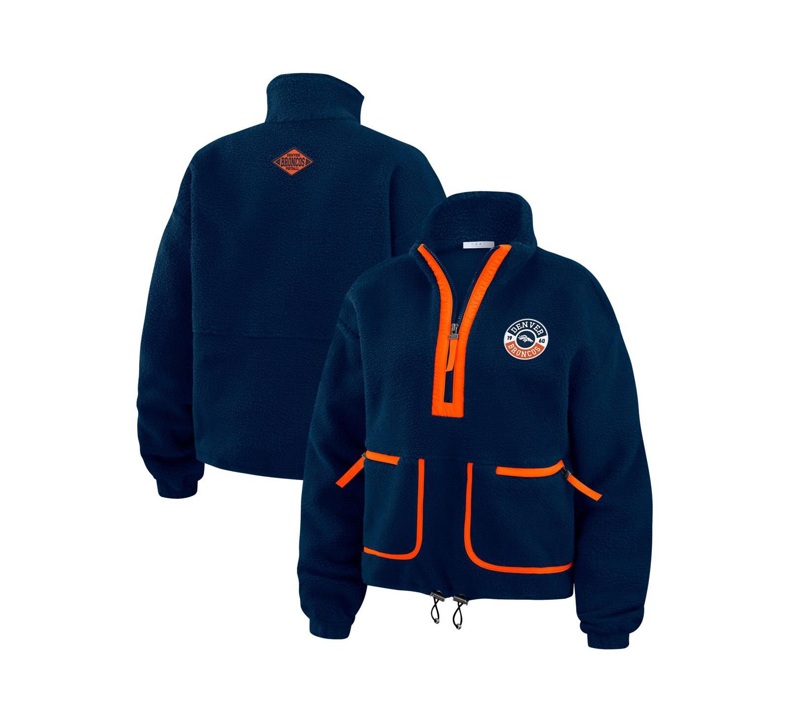 Женская флисовая куртка WEAR by Erin Andrews Denver Broncos