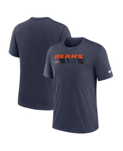 Мужская футболка Nike Red Chicago Bears Long Pass Tri-Blend