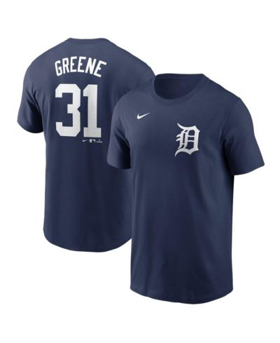Мужская футболка Nike navy, Riley Greene Detroit Tigers Fuse