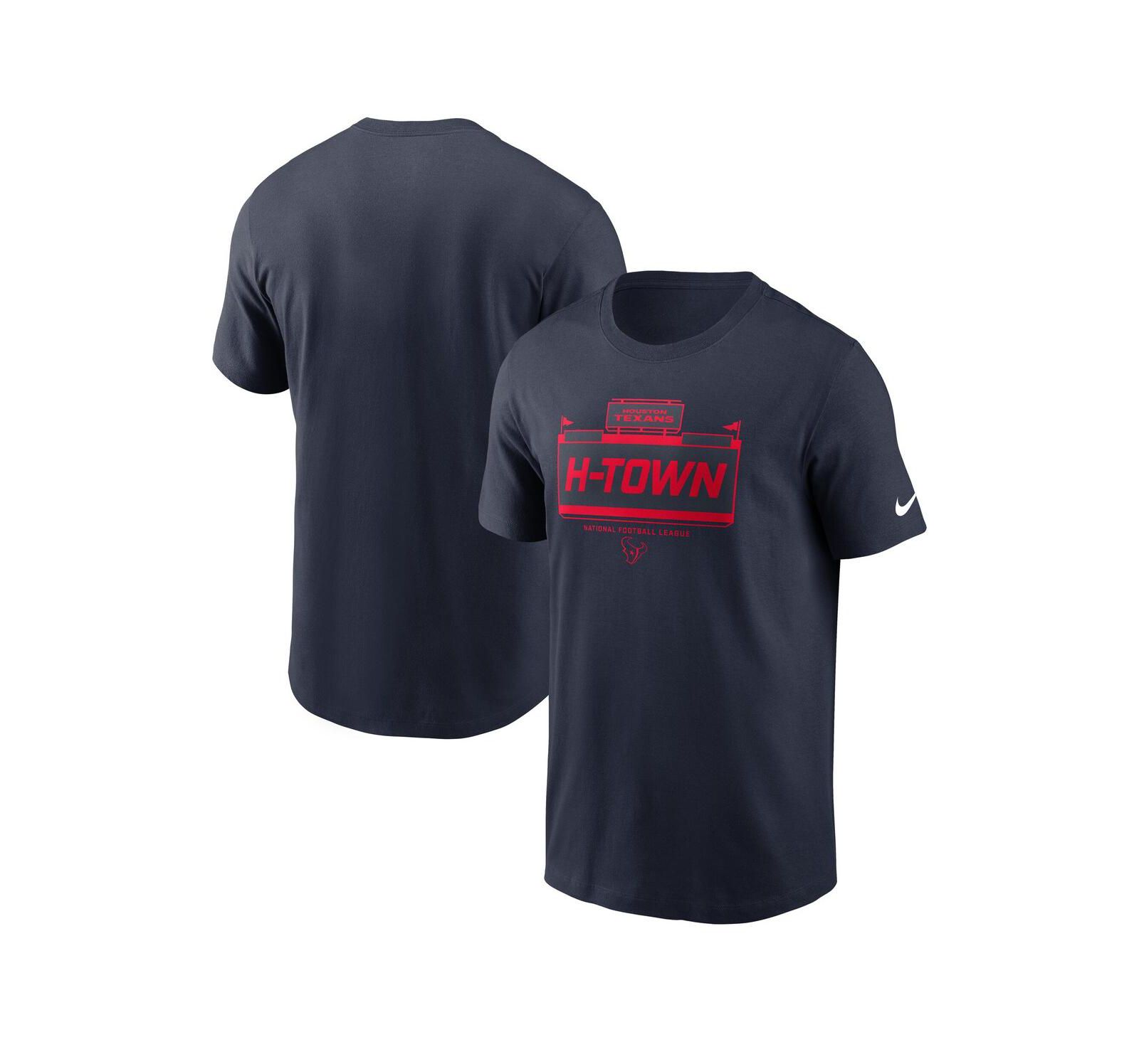 Nike Мужская футболка Nike Primetime Local Essential Navy Houston Texans