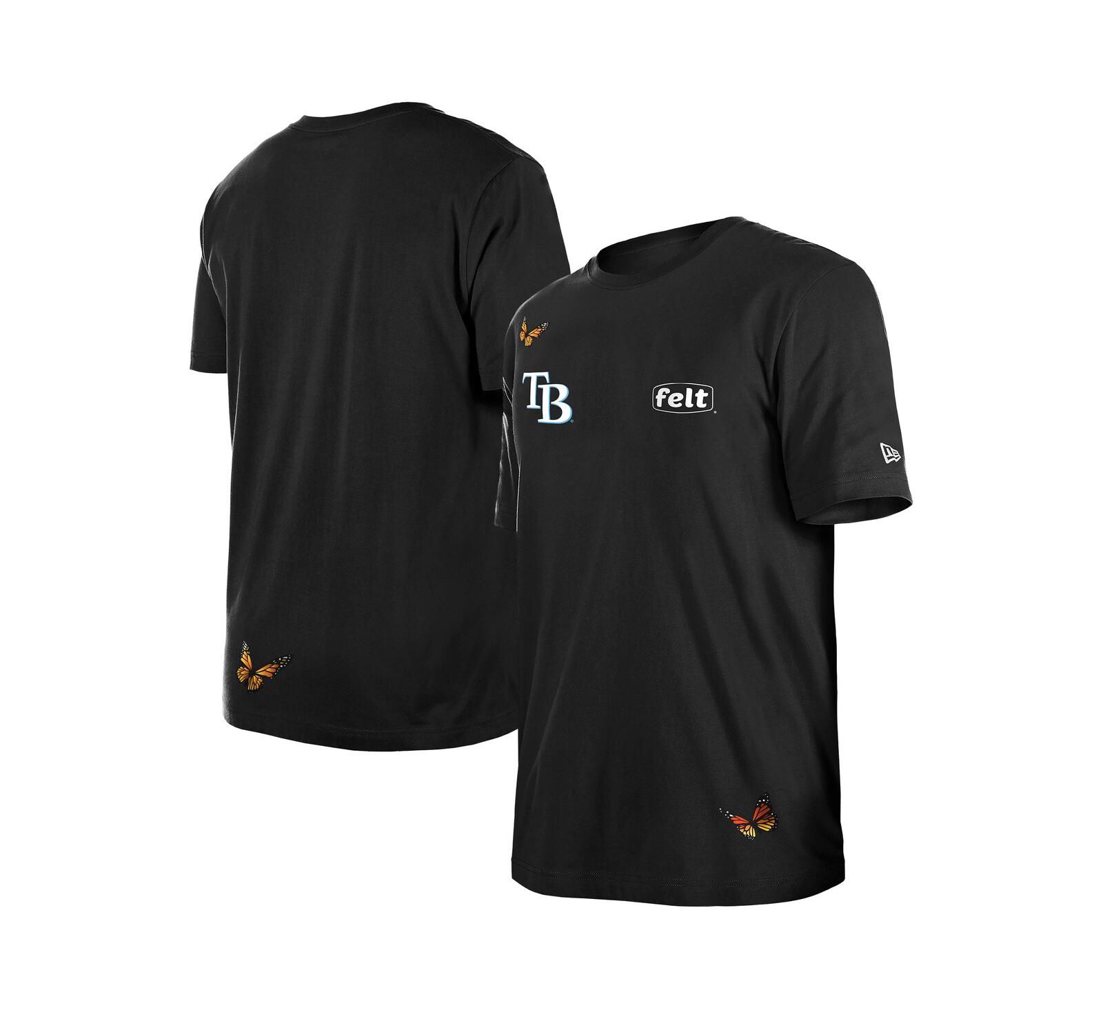 New Era x Felt Мужская футболка Tampa Bay Rays Black