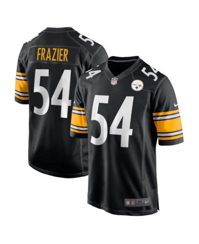 Мужская игровая джерси Nike Zach Frazier Black Pittsburgh Steelers
