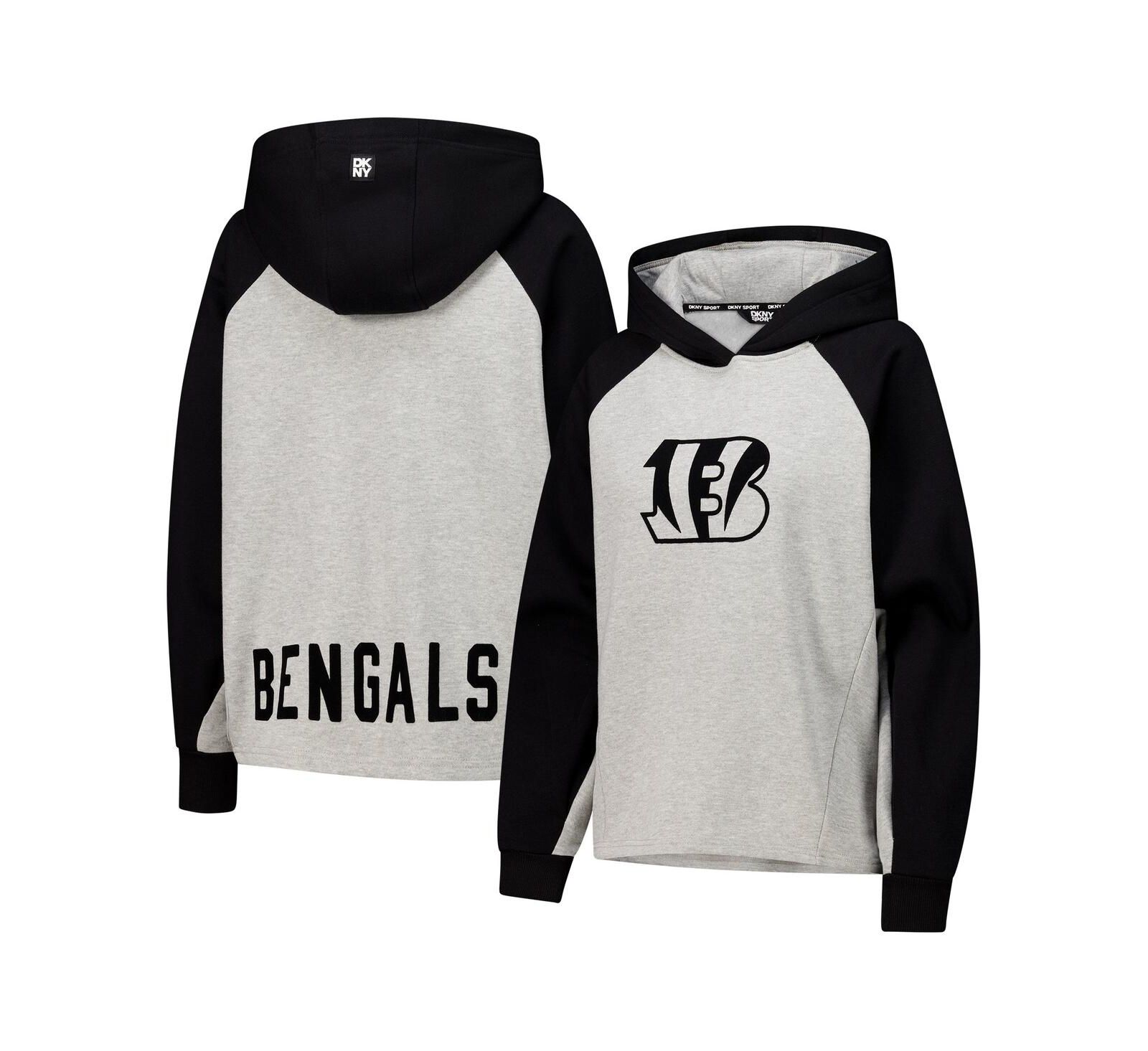 DKNY Sport Женский укороченный худи Cincinnati Bengals Joy