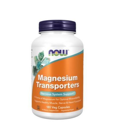 Now Foods Magnesium Transporters ,180 Veg Caps