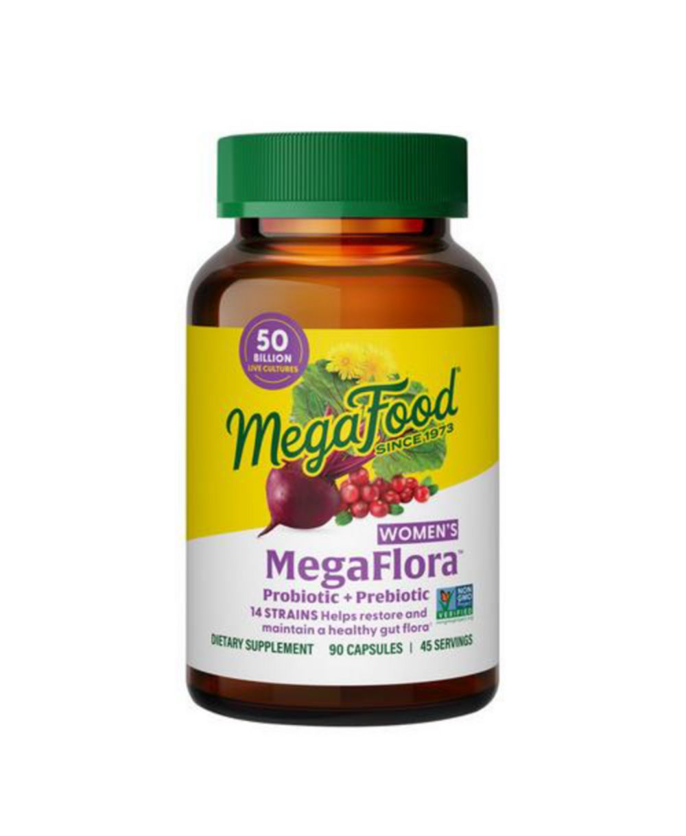 MegaFood MegaFlora Женский пробиотик, 90 капсул