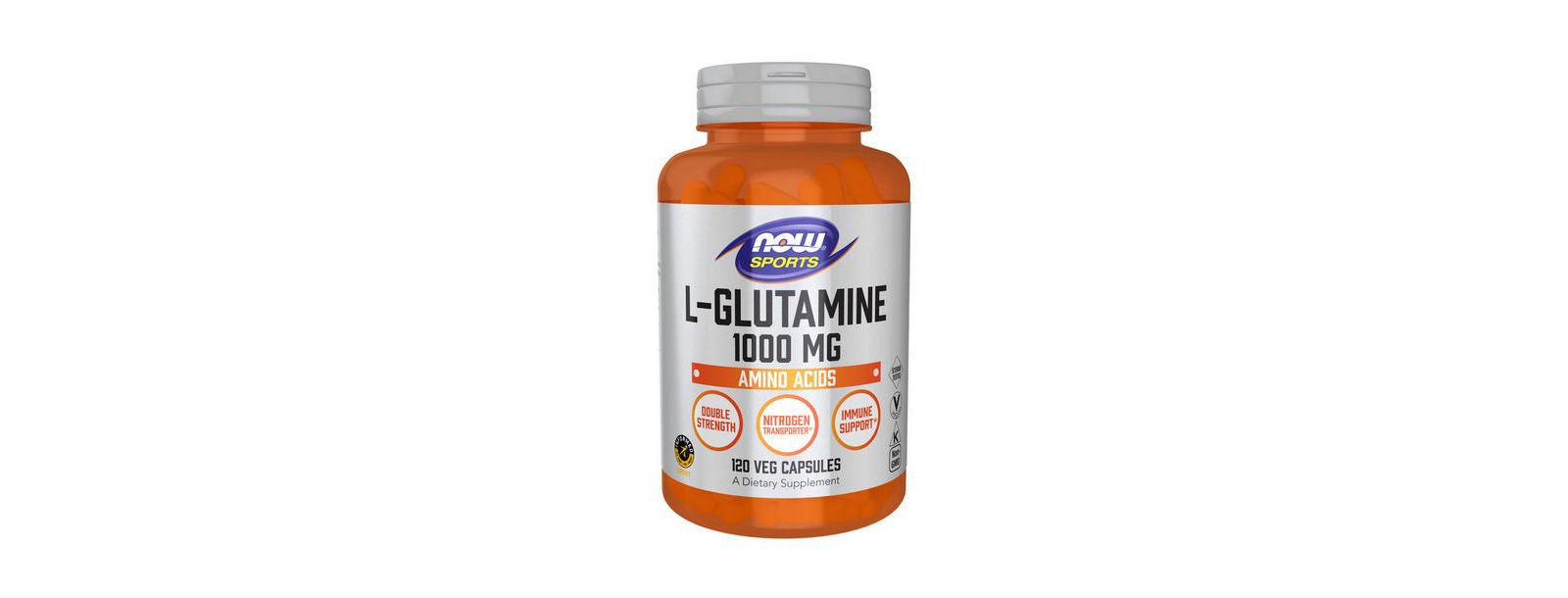 L-Glutamine Now Foods, 1000 mg, 120 Caps