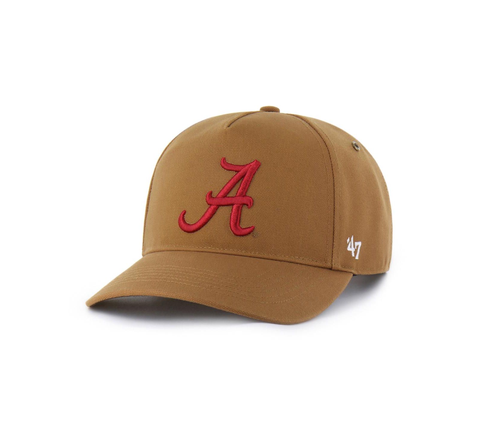 '47 Brand X Carhartt Men's and Women's Brown Alabama Crimson Tide Hitch Adjustable Hat