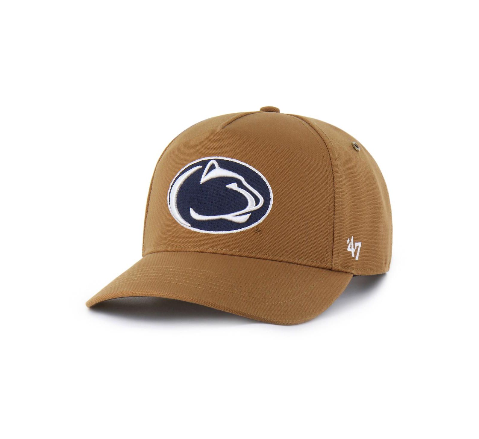 '47 Brand X Carhartt Men's and Women's Brown Penn State Nittany Lions Hitch Adjustable Hat