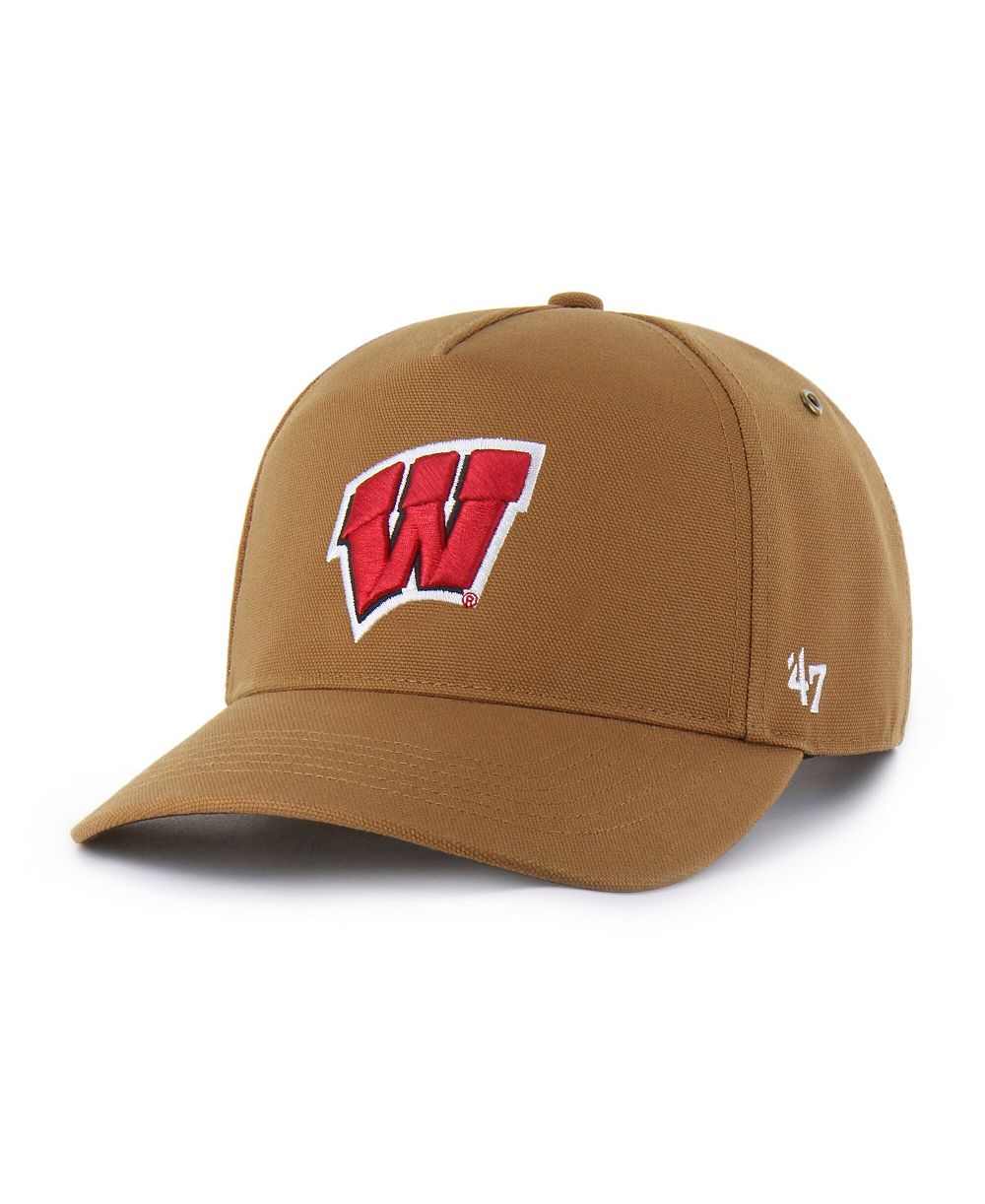 Регулируемая кепка Carhartt x '47 Brown Wisconsin Badgers Hitch для мужчин и женщин