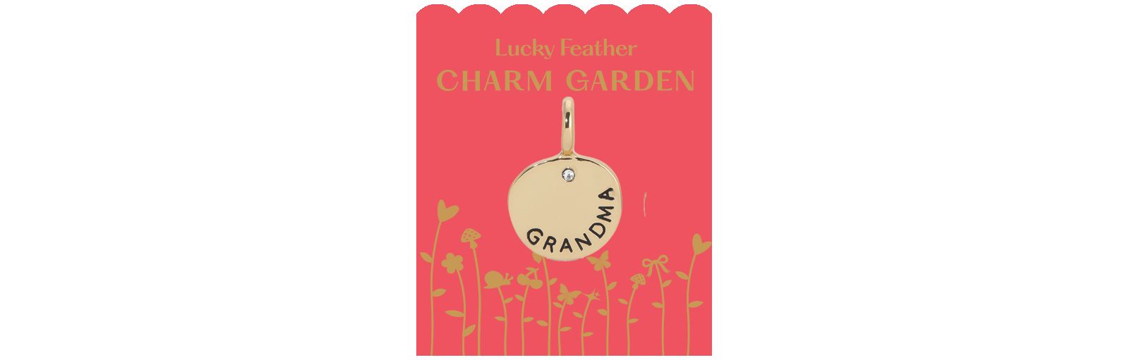 Lucky Feather Charm Garden - Grandma шарм