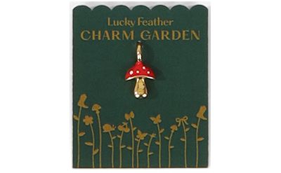 Подвеска Lucky Feather Charm Garden Mushroom Charm
